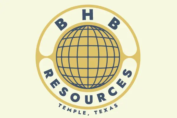 BHB Resources Temple Texas logo and illustration